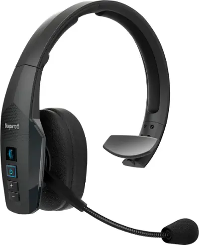 BlueParrott B450-XT Bluetooth Trucker Headset – 96% Noise Cancelling Microphone, 24H Talk Time, Long | AmazPromo