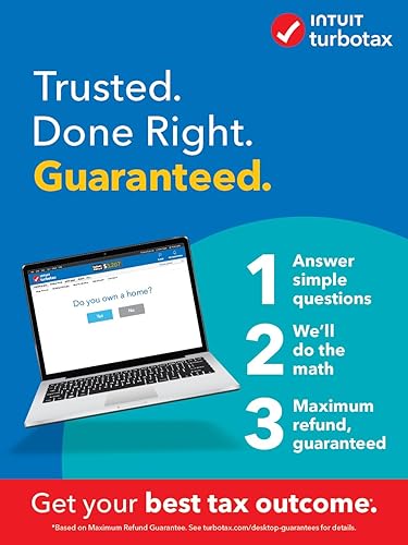 Maximize Your Refund with TurboTax Deluxe 2024 - Federal & State Taxes [Download PC/MAC] | AmazPromo