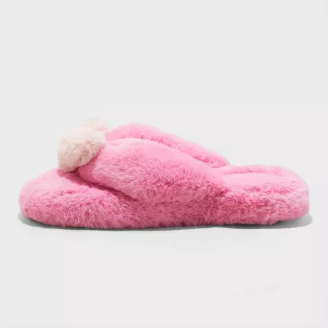 Luxury Faux-Fur Women's Flip Flop Slippers – Cozy Indoor & Outdoor Comfort by Auden™ | AmazPromo