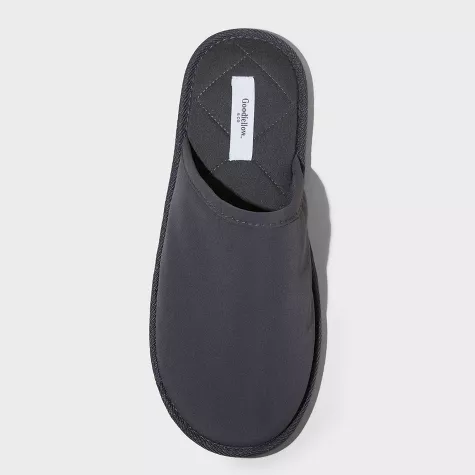 Men’s Cozy Memory Foam Scuff Slippers – Indoor/Outdoor Slip-On Comfort by Goodfellow & Co | AmazPromo