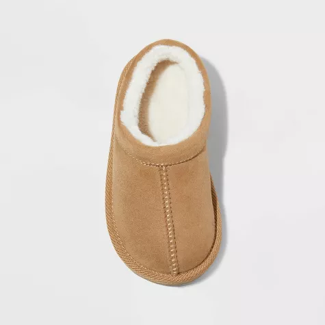 Toddler Clog Slippers with Faux Fur – Cozy Indoor & Outdoor Shoes | Cat & Jack™ | AmazPromo