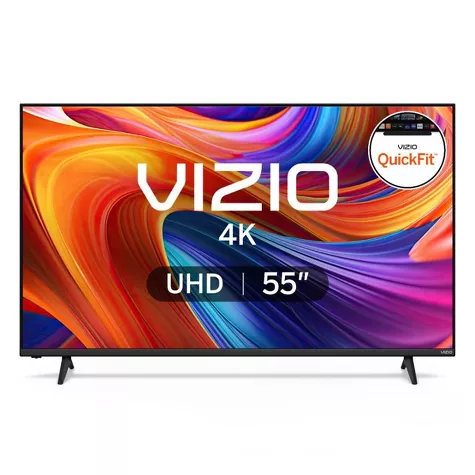 VIZIO 55” 4K UHD Smart TV with Dolby Vision HDR & WiFi 6 – V4K55M-08 | Ultra HD Home Entertainment | AmazPromo