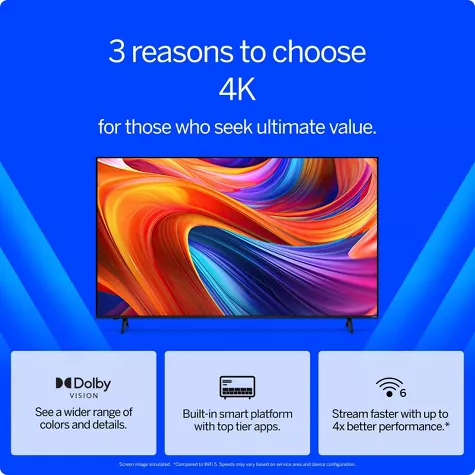 VIZIO 55” 4K UHD Smart TV with Dolby Vision HDR & WiFi 6 – V4K55M-08 | Ultra HD Home Entertainment extra image