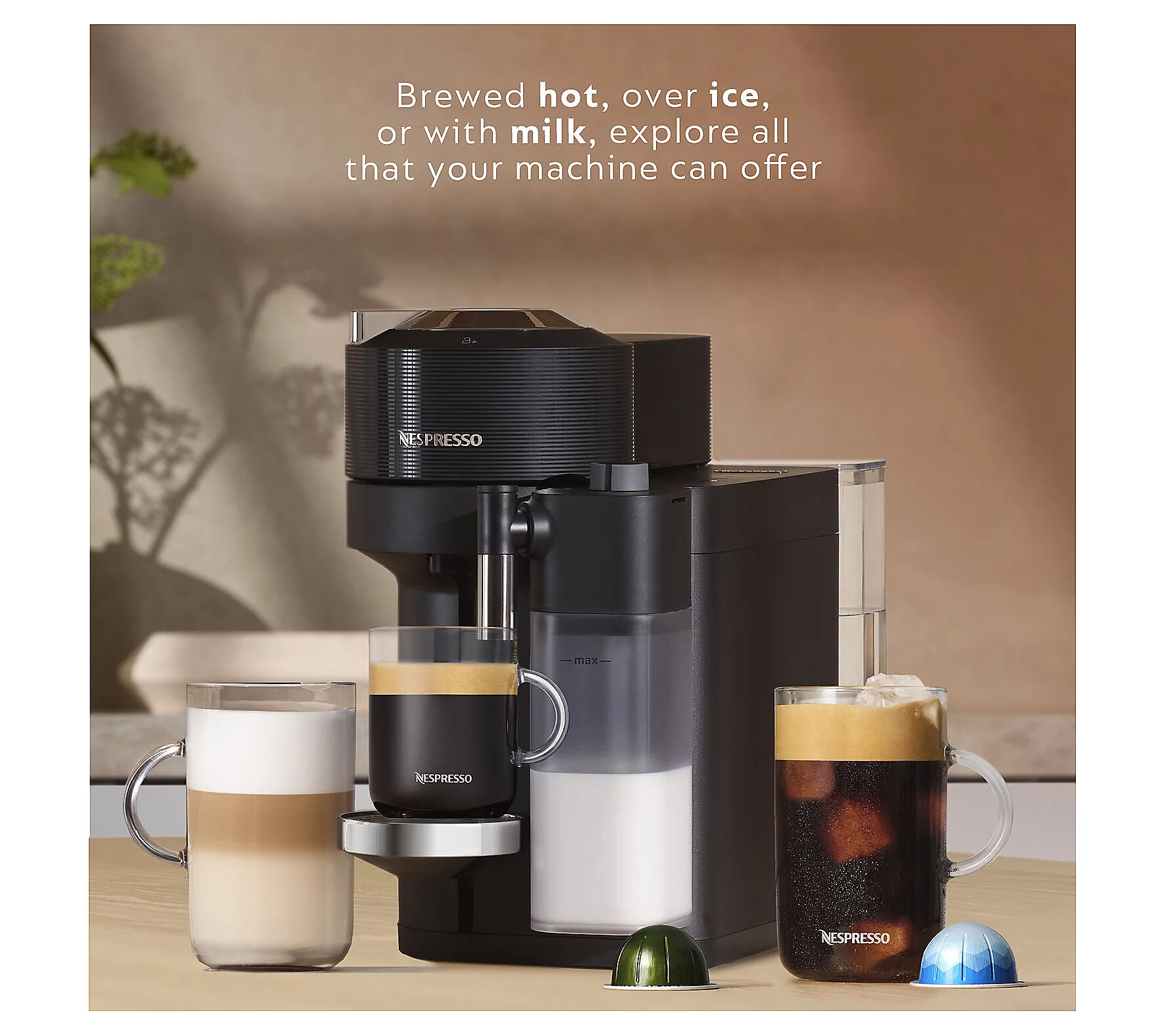 Nespresso Vertuo Lattissima by De'Longhi – One-Touch Coffee & Espresso Maker with Integrated Milk Fr | AmazPromo