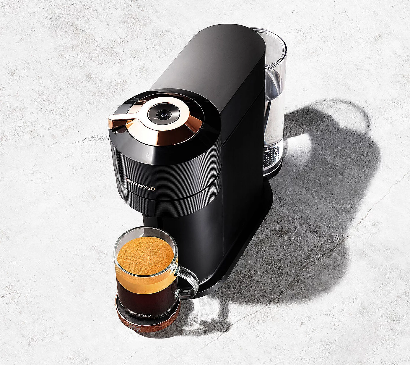 Nespresso Vertuo Next Premium by De'Longhi – One-Touch Coffee & Espresso Maker with 5 Brew Sizes | AmazPromo