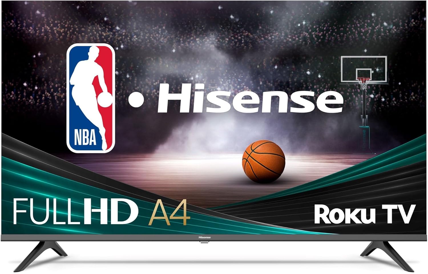 Hisense 40-Inch A4 Series FHD Smart Roku TV (2024) – Alexa & Google Assistant, Dolby Audio, Slim Bez | AmazPromo