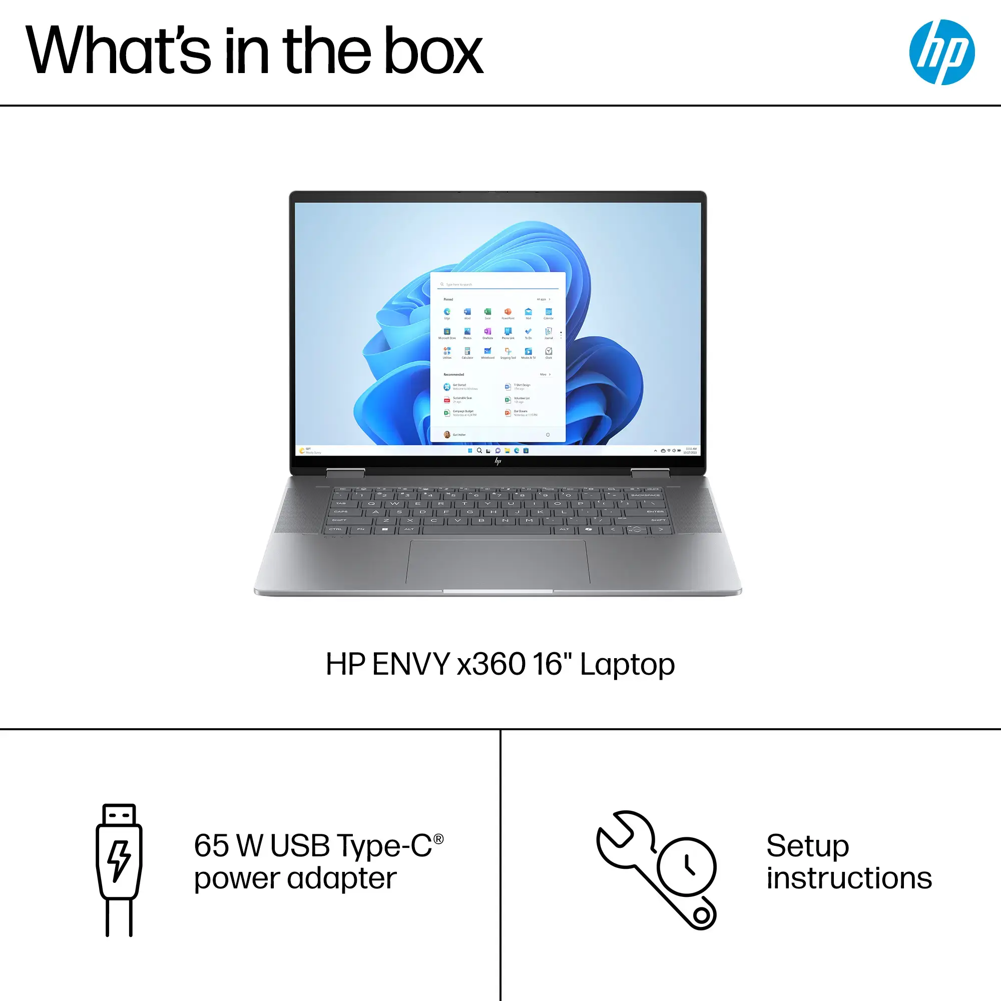HP Envy 16" 2K Touchscreen 2-in-1 Laptop – AMD Ryzen 5, 8GB RAM, 512GB SSD, AI-Powered Performance extra image