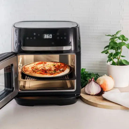Bella Pro 12.6-Quart Air Fryer Pizza Oven with Rotisserie – 10-in-1 Digital Touchscreen Convection extra image