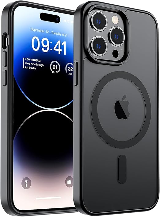 SUPFINE Magnetic Case for iPhone 14 Pro – MagSafe Compatible, Military-Grade Drop Protection | AmazPromo