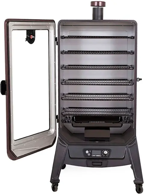 Pit Boss 7 Series Vertical Pellet Smoker – Large Capacity, Digital Control, 24-Hour Cooking | AmazPromo
