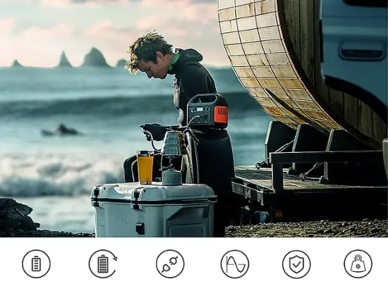 Jackery Explorer 290 Portable Power Station – 290Wh Solar Generator for Camping, RV, Off-Grid extra image