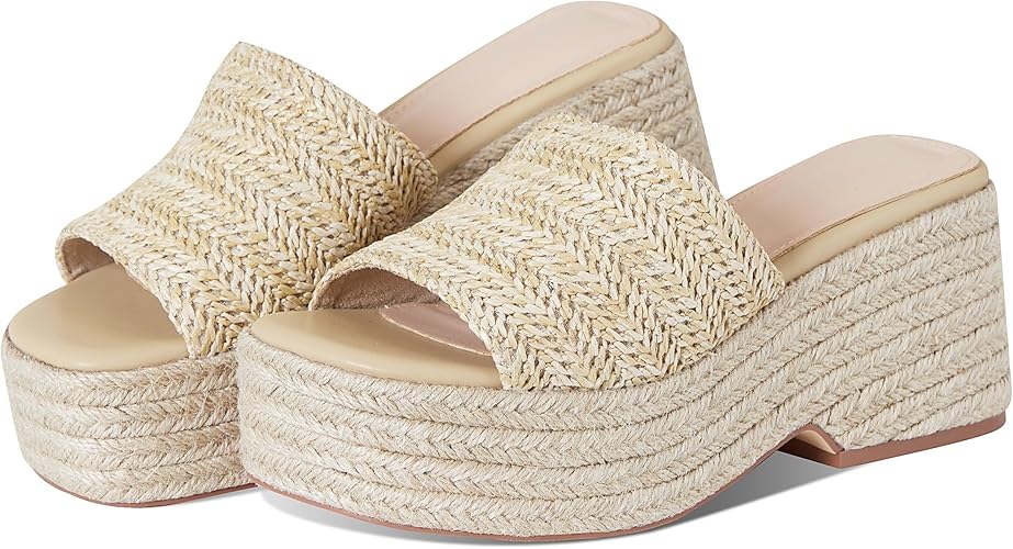 Women's Platform Espadrille Sandals – Slip-On Wedge Slides for Summer Beach & Casual Wear extra image