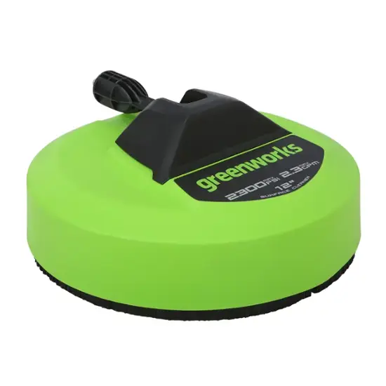 Greenworks 12” Pressure Washer Surface Cleaner – Rotating Dual Nozzle, Quick-Connect, 2300 PSI | AmazPromo