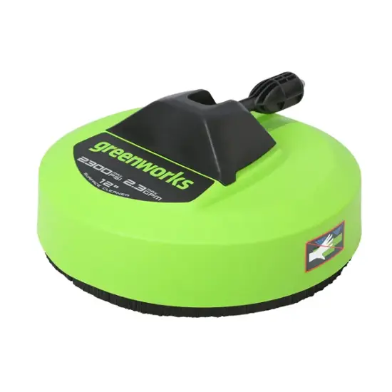 Greenworks 12” Pressure Washer Surface Cleaner – Rotating Dual Nozzle, Quick-Connect, 2300 PSI extra image