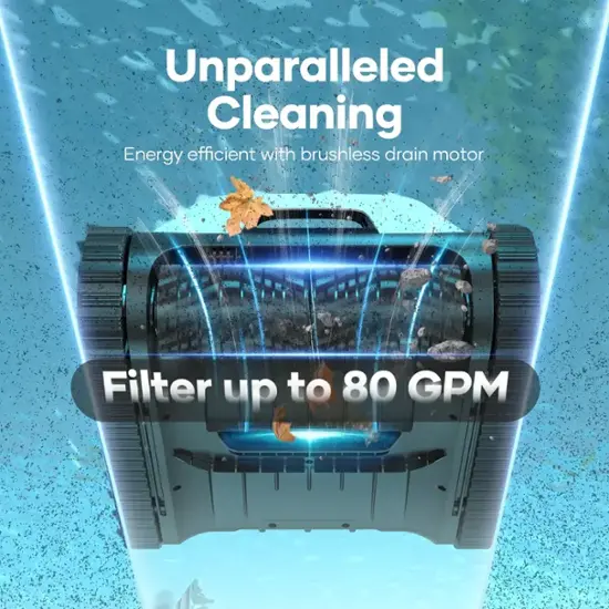 Aiper Scuba N1 Cordless Robotic Pool Cleaner – 1600 sq.ft Coverage, Powerful Automatic Pool Vacuum extra image