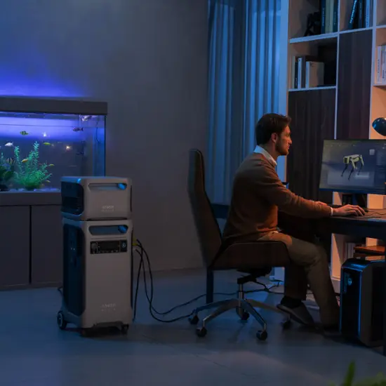 Anker SOLIX BP3800 Expansion Battery – 3840Wh LiFePO4 Backup Power for F3800, Scalable to 53.8kWh extra image