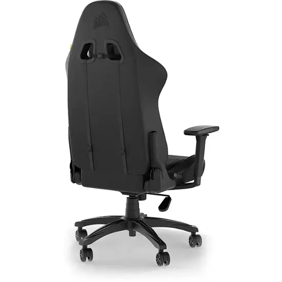 CORSAIR TC100 Relaxed Leatherette Gaming Chair – Ergonomic, Wide Seat, Adjustable Armrests | AmazPromo