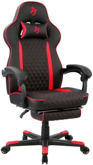 Arozzi Mugello Elite Gaming Chair with Footrest – Ergonomic, Adjustable, and Ultra-Comfortable | AmazPromo