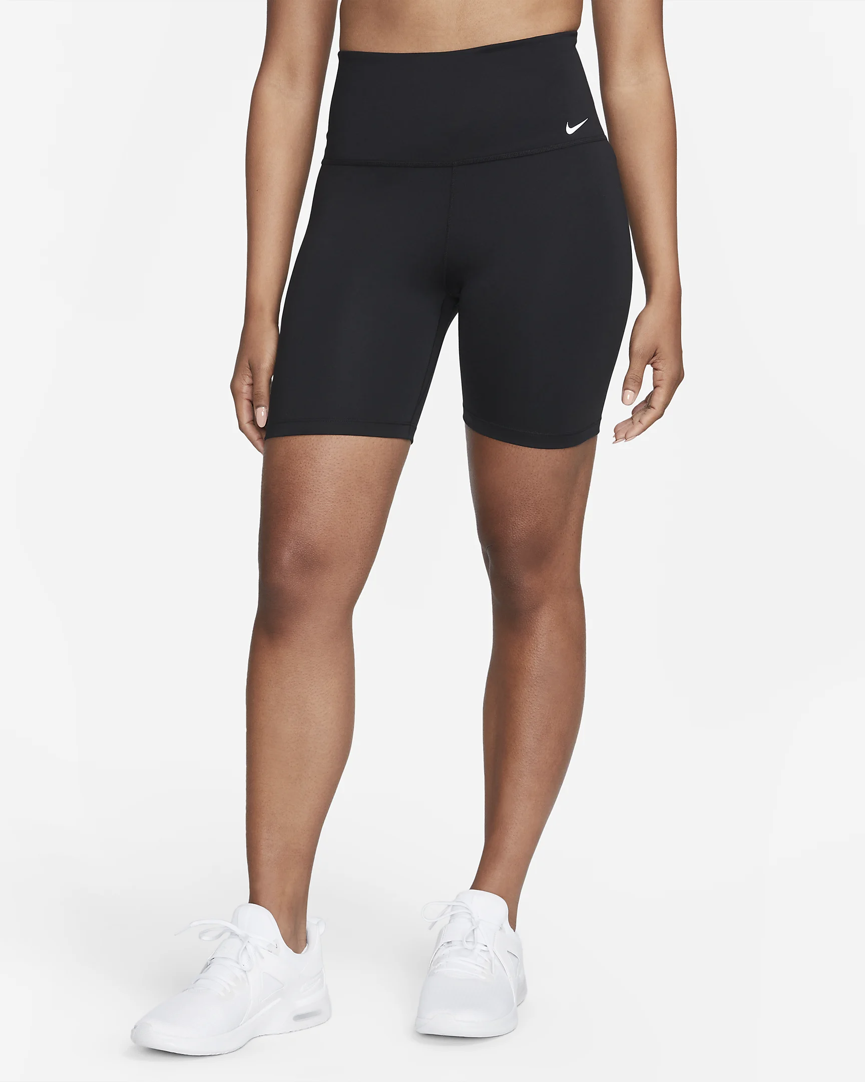 Nike Dri-FIT One Women's High-Waisted 7" Biker Shorts – Sweat-Wicking, Non-Sheer Fabric for Confiden extra image