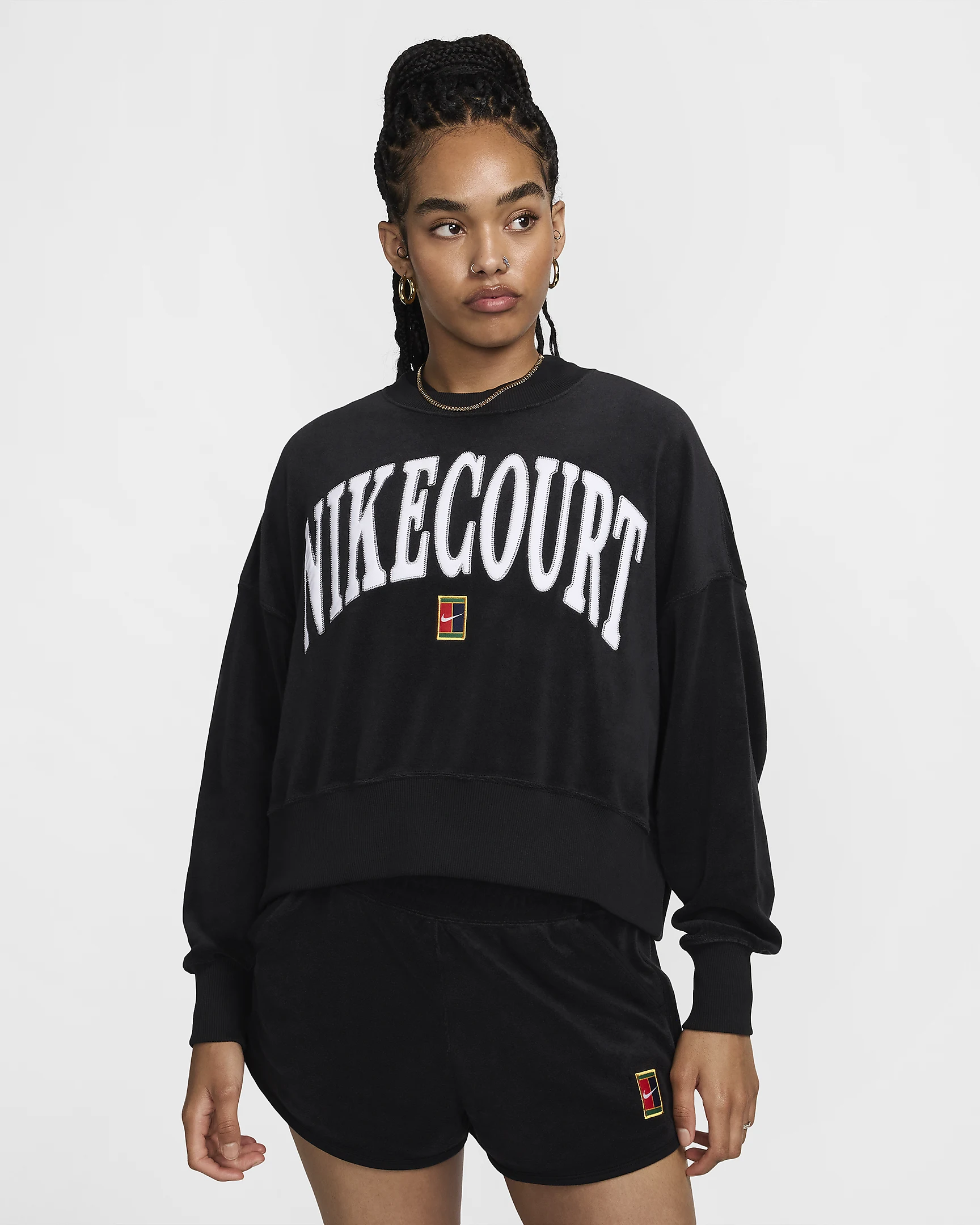 NikeCourt Heritage Oversized Tennis Sweatshirt – Classic Comfort & Sporty Style extra image