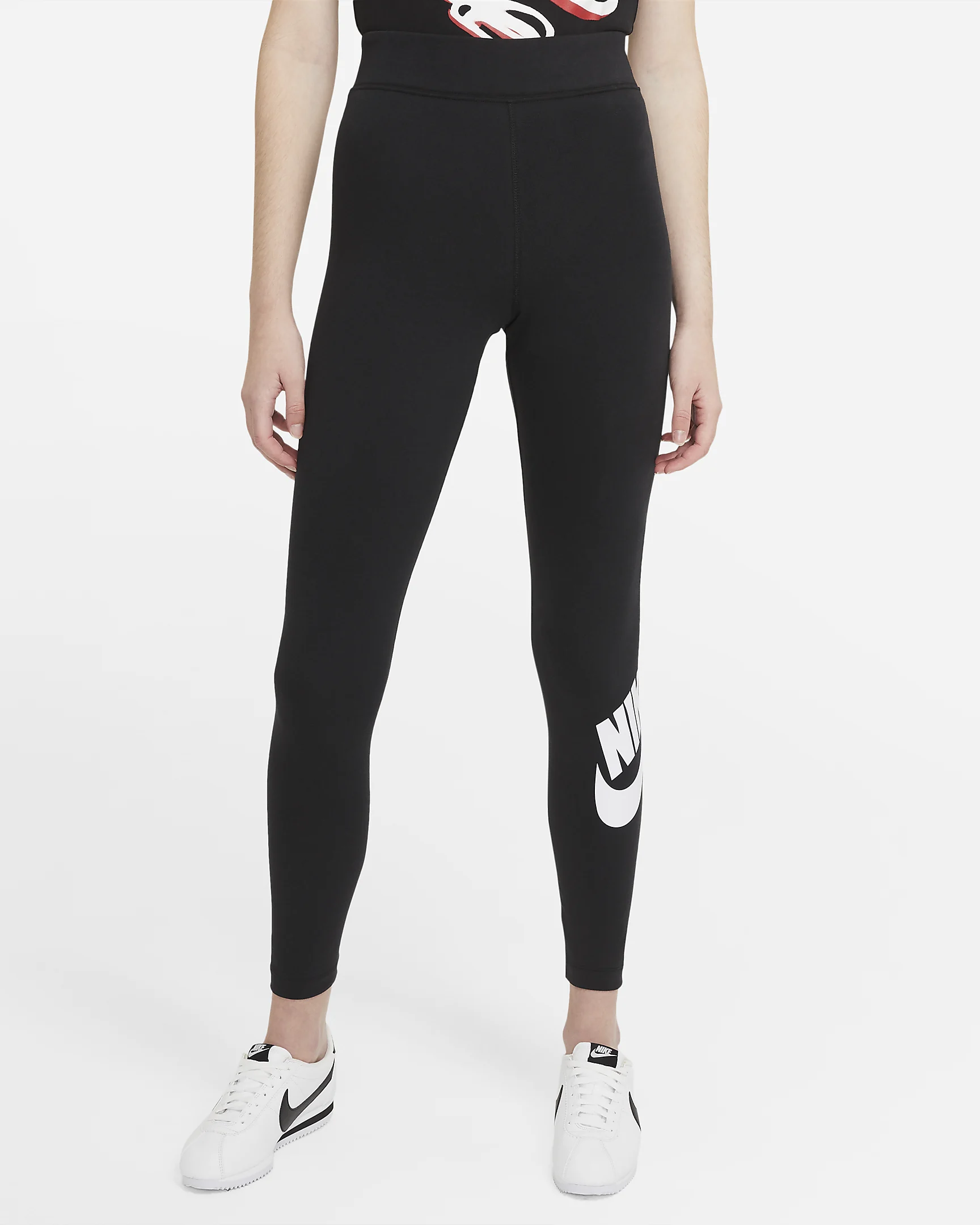 Nike Sportswear Essential High-Rise Leggings – Soft, Sweat-Wicking & Stylish extra image