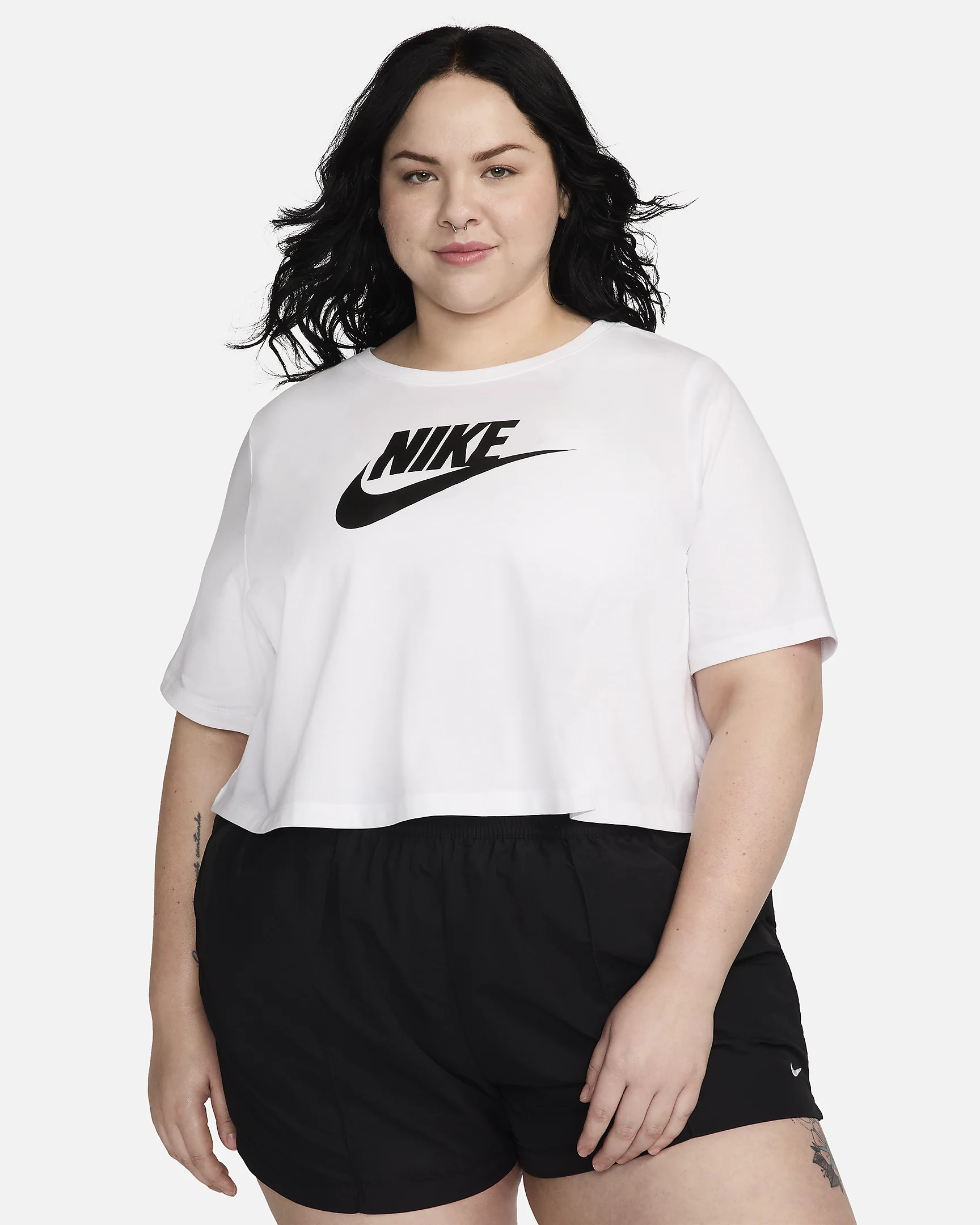 Nike Sportswear Essential Tee – Cropped, Comfy & Stylish! | AmazPromo