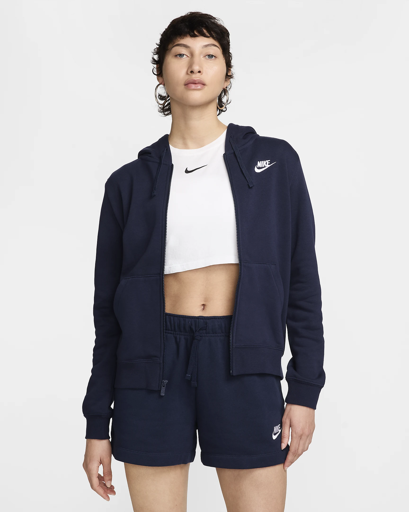 Nike Club Fleece Full-Zip Hoodie – Cozy, Classic & 28% Off! | AmazPromo