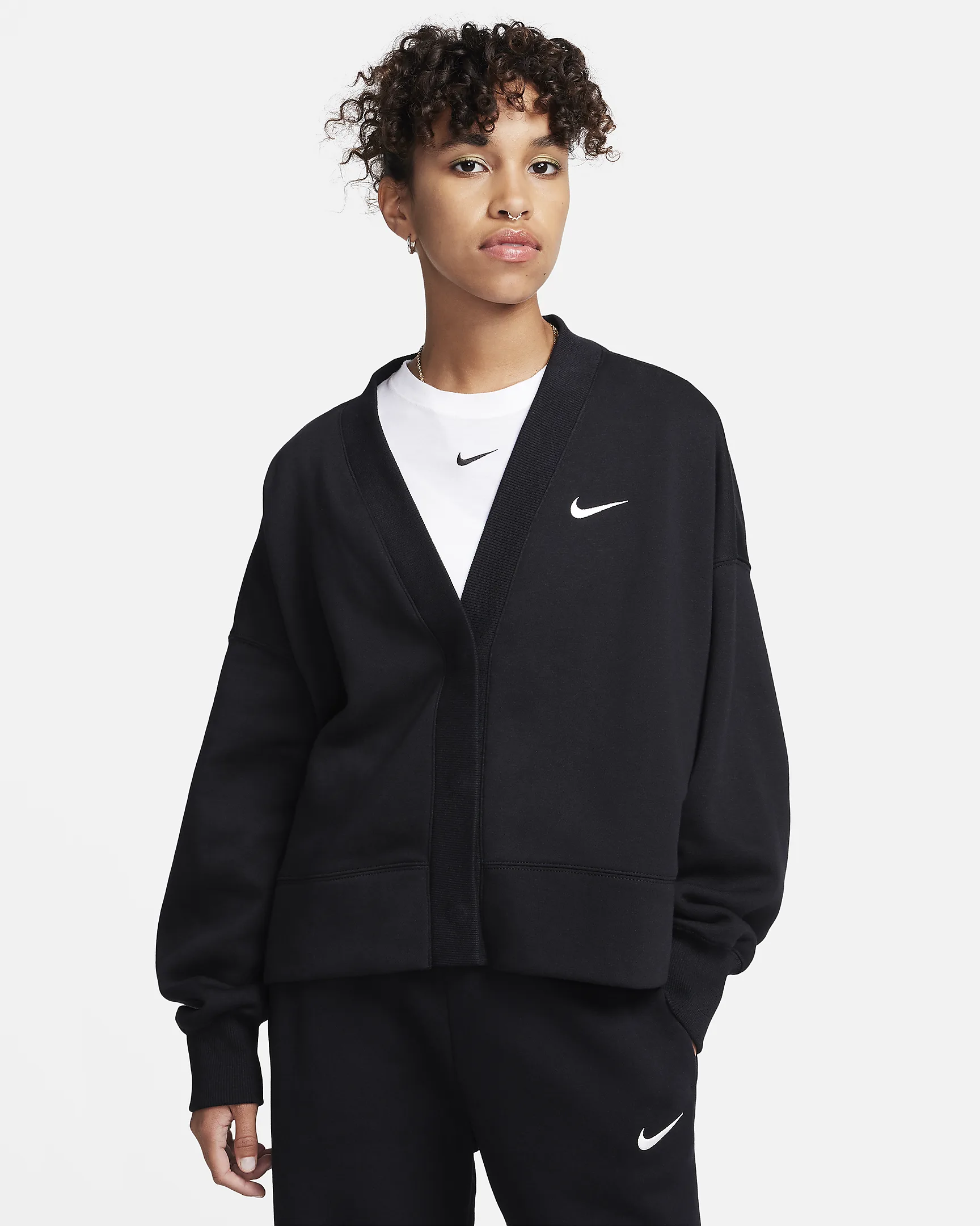 Nike Phoenix Fleece Cardigan – Cozy, Stylish & 31% Off! | AmazPromo