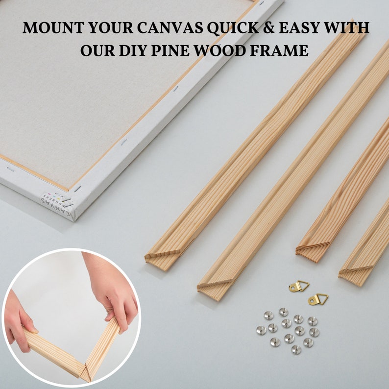 Luxury Paint by Numbers Kit – William Morris Golden Lily – Premium DIY Painting Set – Ships from USA extra image