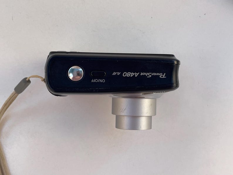 Canon PowerShot A480 10MP Digital Camera | Vintage Compact Camera with 3.3x Optical Zoom & 2.5” LCD | AmazPromo