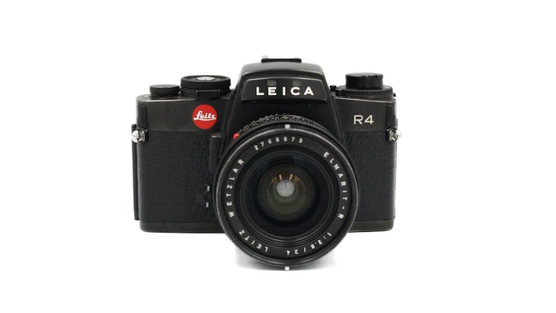 Leica R4 35mm Film Camera with Leica Elmarit-R 24mm f/2.8 Lens – Vintage Leica SLR, Classic 1980s | AmazPromo
