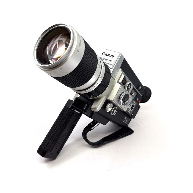 Canon Auto Zoom 1014 Electronic Super 8 Camera – Fully Tested & Working – Vintage 8mm Film Camera | AmazPromo