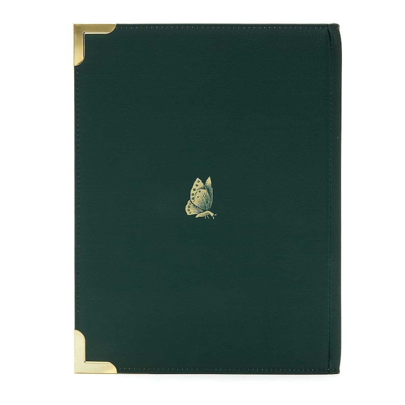 Botanical Book Purse - Fairycore Vegan Leather Handbag, Vintage Book Shaped Bag, Cottagecore | AmazPromo