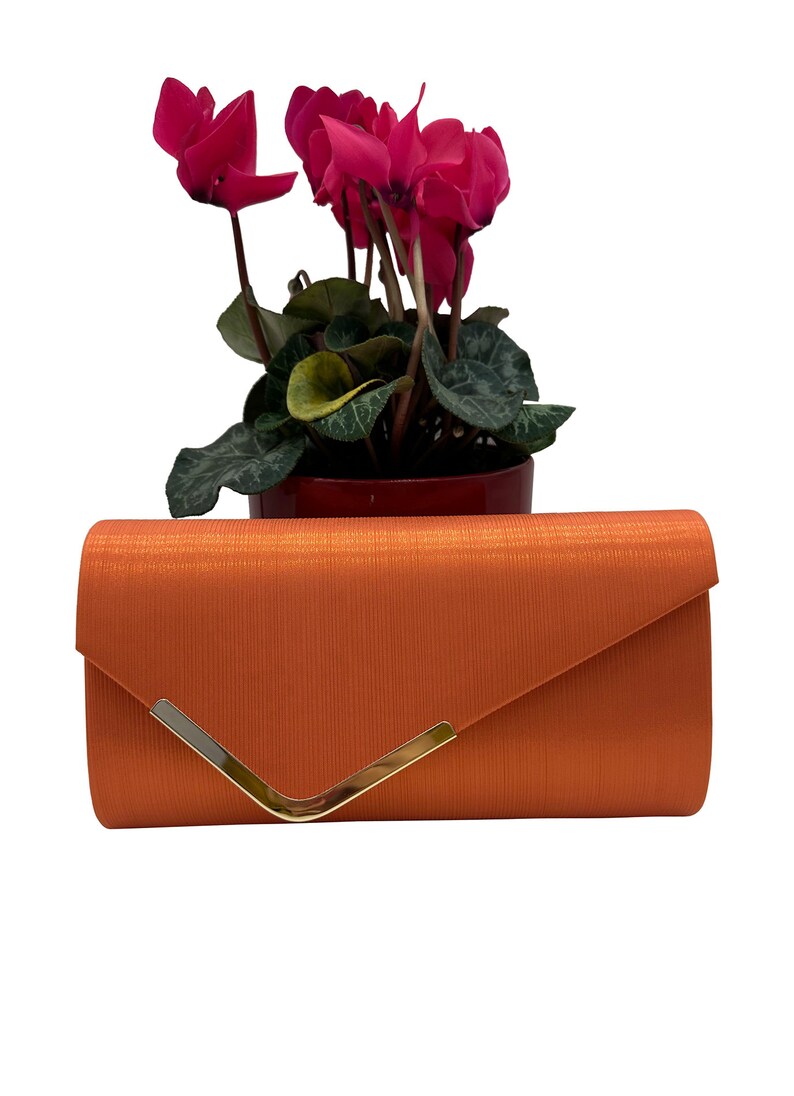 Luxury Envelope Clutch Bag – Crossbody & Shoulder Handbag with Chain | Elegant Wedding & Party Purse extra image