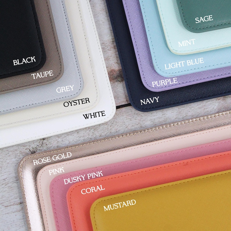 Personalised Wedding Clutch Bag for Bride & Bridesmaids – Custom Bridal Wristlet, Elegant Bridesmaid extra image