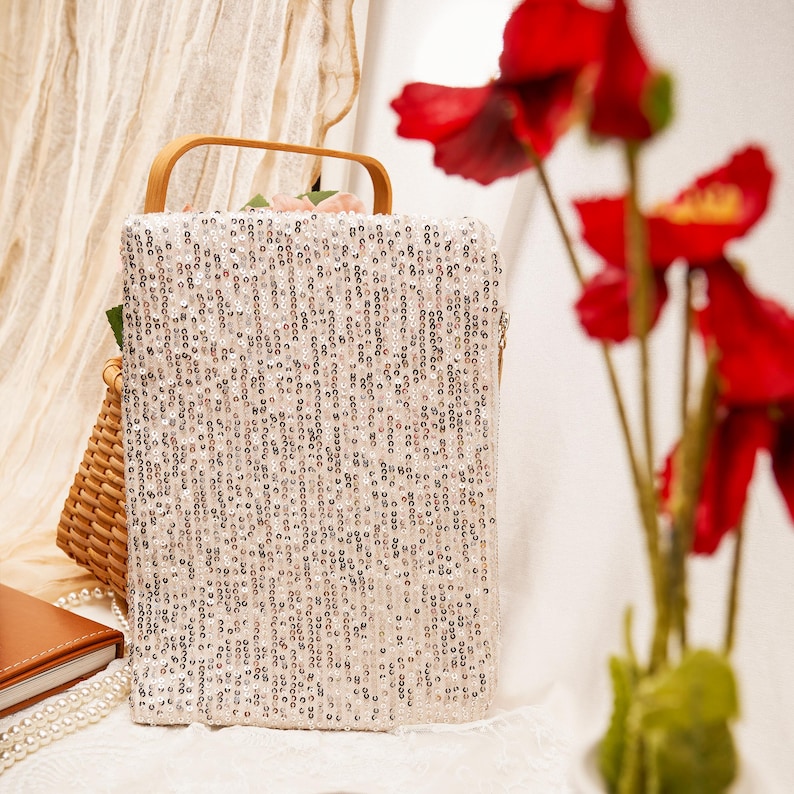 Personalized Wedding Clutch with Photo & Text – Custom Bridal Purse, Mother of the Bride Gift | AmazPromo