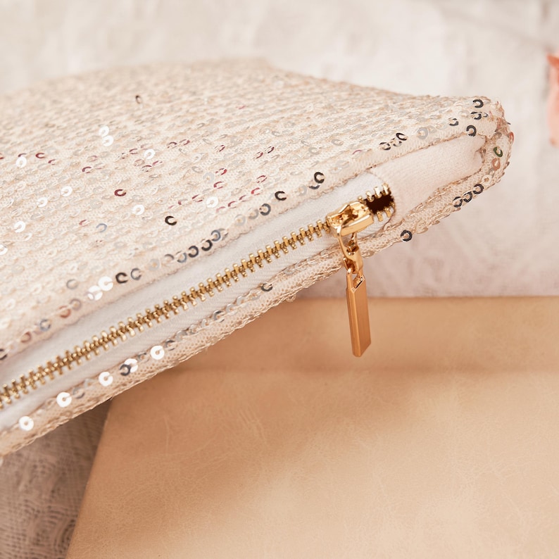 Personalized Wedding Clutch with Photo & Text – Custom Bridal Purse, Mother of the Bride Gift extra image