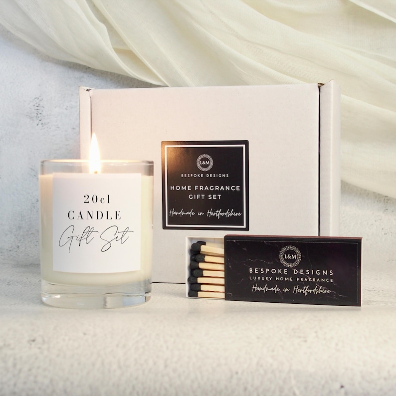Personalised Engagement Candle Gift – Custom Soy Wax Scented Candle for Newly Engaged Couple extra image