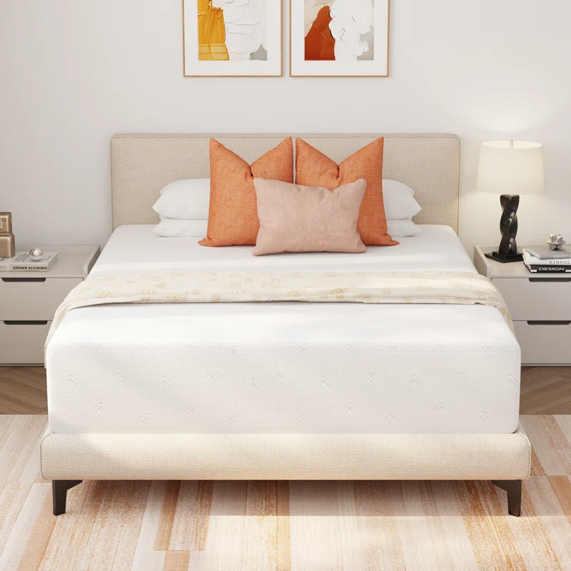 10-Inch Reversible Cooling Gel Memory Foam Mattress – Medium Firm & Pressure Relief | AmazPromo