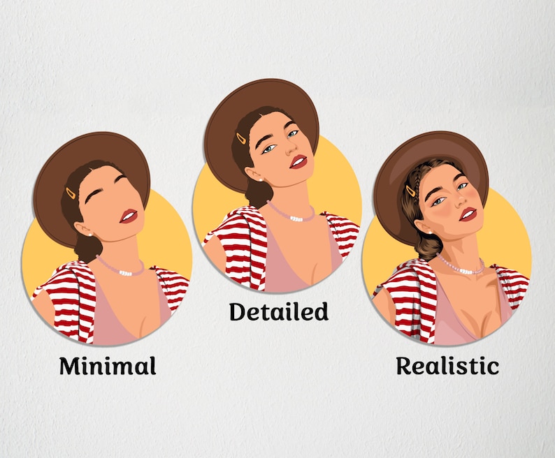 Custom Faceless Couple Portrait – Personalized Engagement Gift, Hand-Drawn Digital Art | AmazPromo