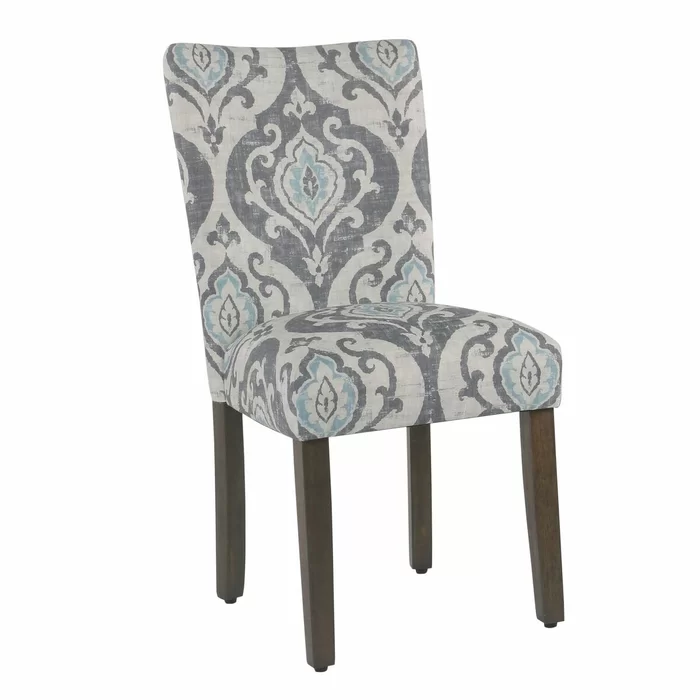 Neena 19.5'' H Upholstered Parsons Chair – Elegant & Comfortable Dining Chair | AmazPromo