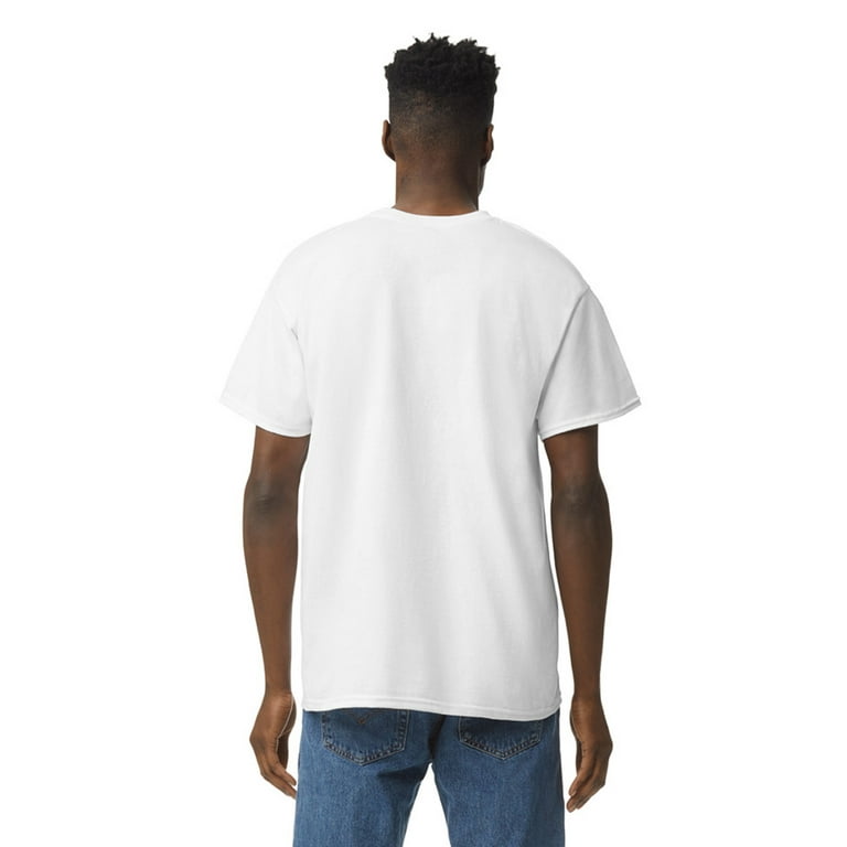 Gildan Adult Cotton Crafting T-Shirts – 12-Pack White, Short Sleeve, Classic Fit, S-2XL, Perfect for | AmazPromo