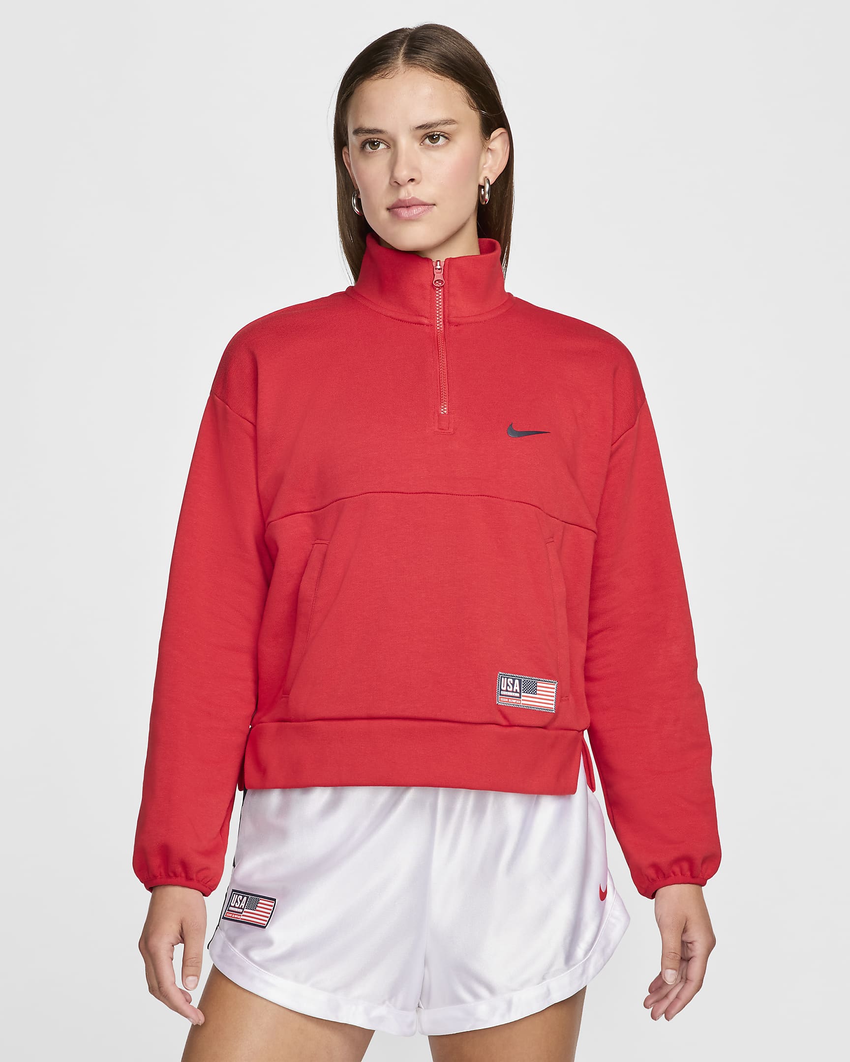 Nike USA Village Basketball Sweatshirt – Dri-FIT, Soft Cotton Blend (29% Off) | AmazPromo