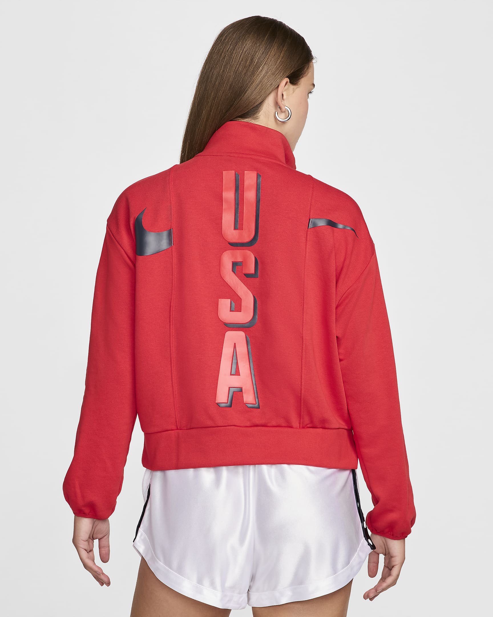 Nike USA Village Basketball Sweatshirt – Dri-FIT, Soft Cotton Blend (29% Off) extra image