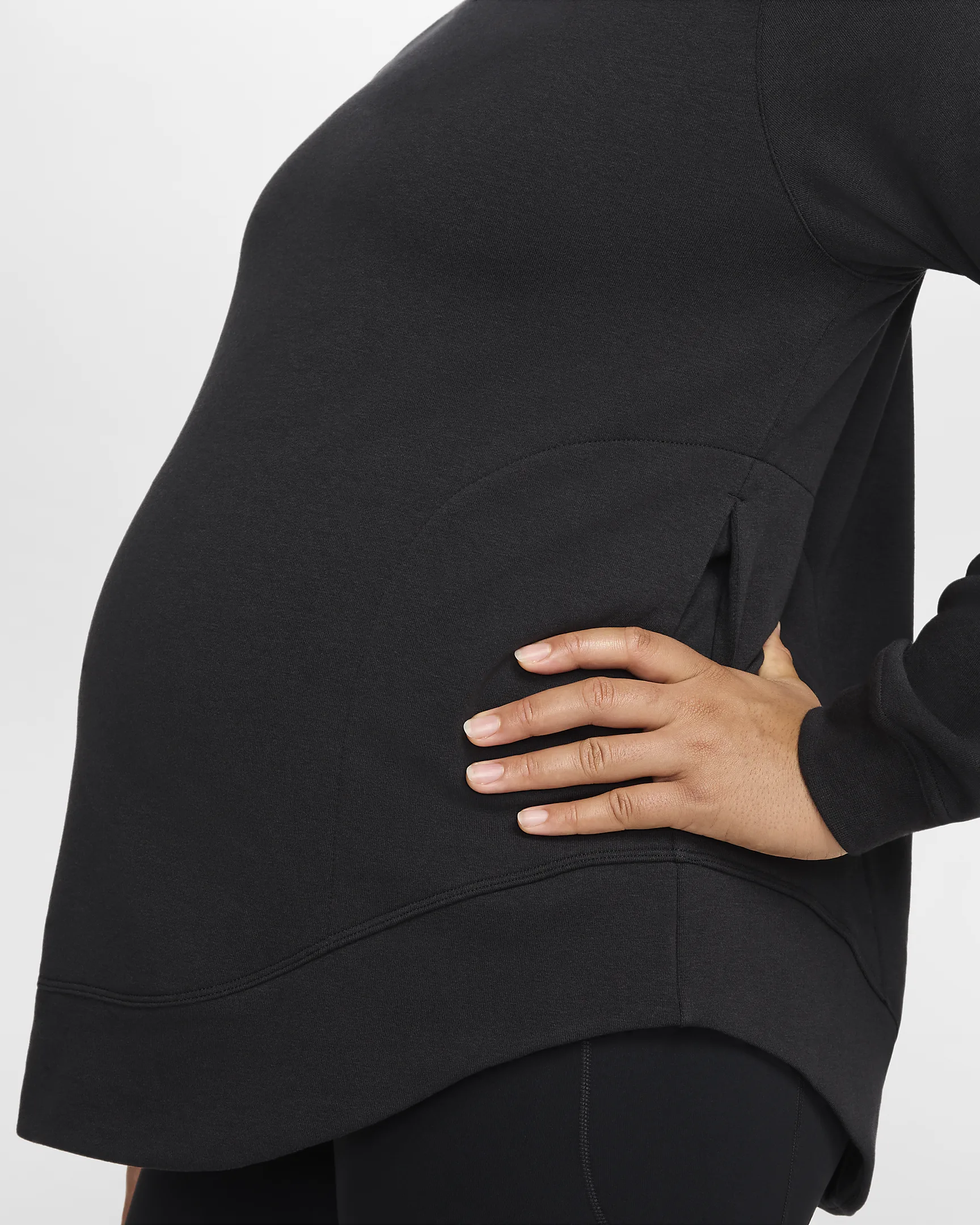 Nike (M) One Maternity Pullover – Breathable & Nursing-Friendly extra image