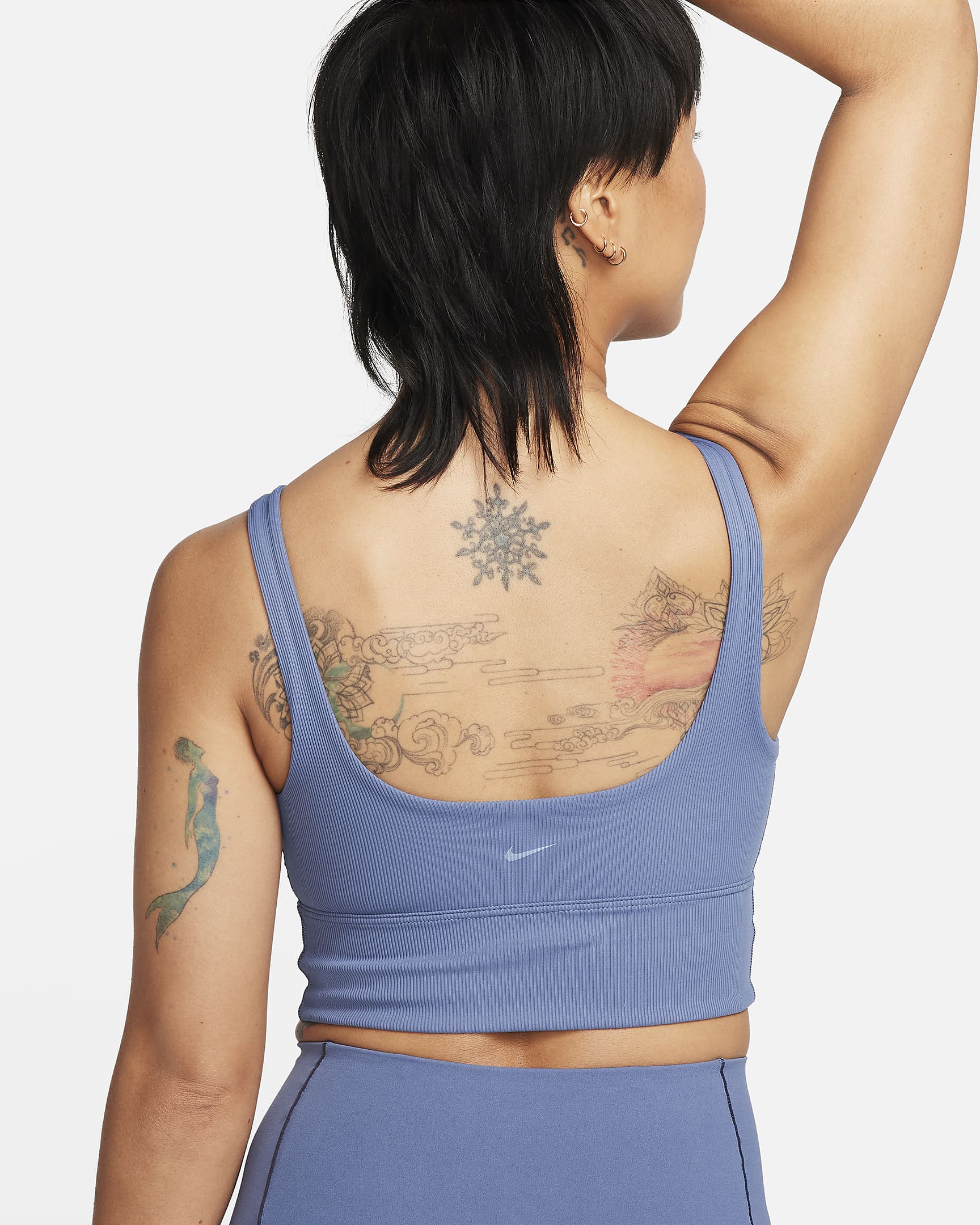 Nike Zenvy Rib Sports Bra – Light Support, InfinaSoft Fabric | AmazPromo