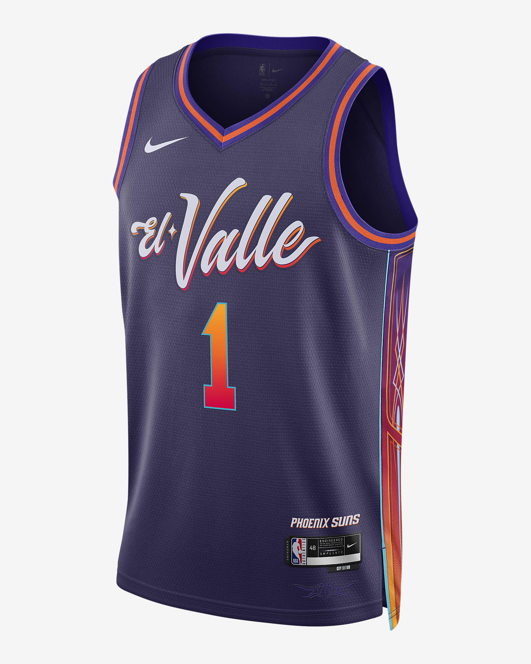 Devin Booker Phoenix Suns City Edition 2023/24 Jersey – Tribute to El Valle | AmazPromo
