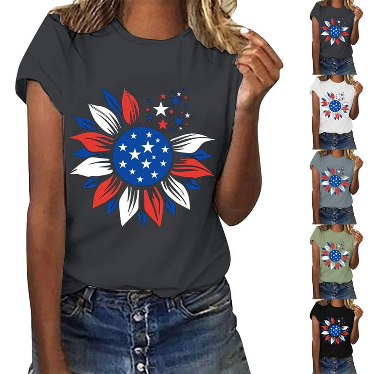 WTXUE Women’s Cartoon Graphic T-Shirt - Casual Summer Round Neck Tee, Soft & Breathable Short Sleeve extra image