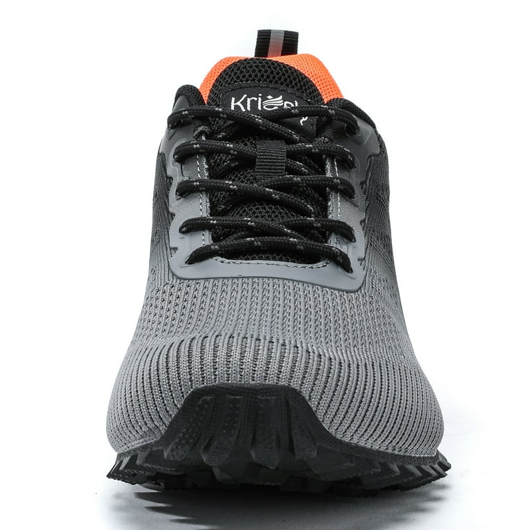 Kricely Men's Trail Running Shoes – Lightweight Breathable Hiking Sneakers for Men | Non-Slip Grip | AmazPromo