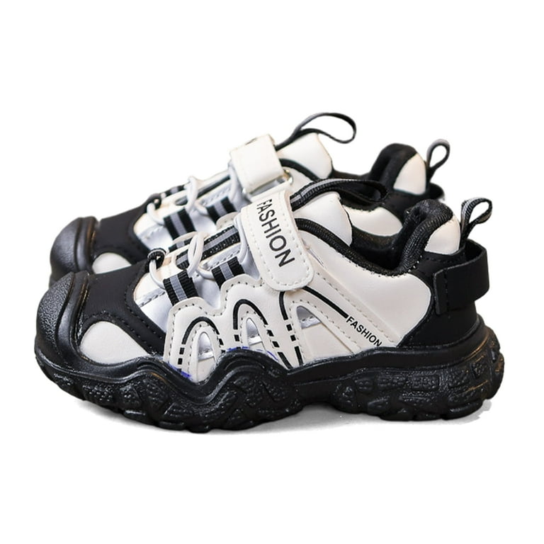 Toddler Sneakers with Velcro – Lightweight Waterproof Kids Shoes for Boys & Girls, Non-Slip Tennis | AmazPromo